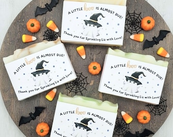 Halloween Baby Shower Soap Favors: A Little BOO Is Almost Due