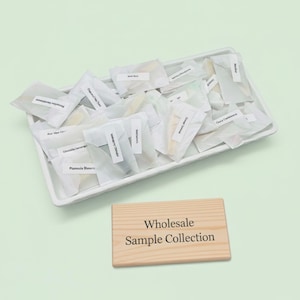 Wholesale Soap Samples: Handmade, Artisan, Cold Process Soap Bars Sampler in Bulk