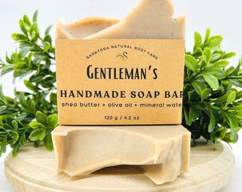 Handmade Soap Bar for Men: Vegan Artisan Soap