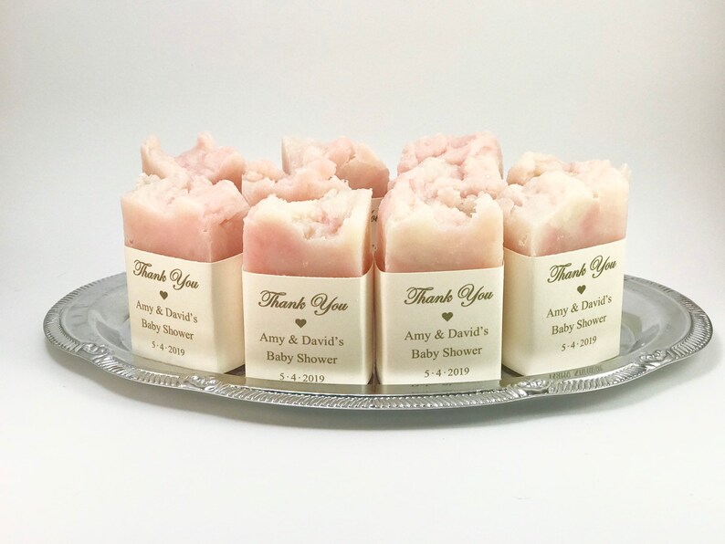 Baby Shower Soap Favors Wrapped / SET of 10 / Virtual / Boy Etsy