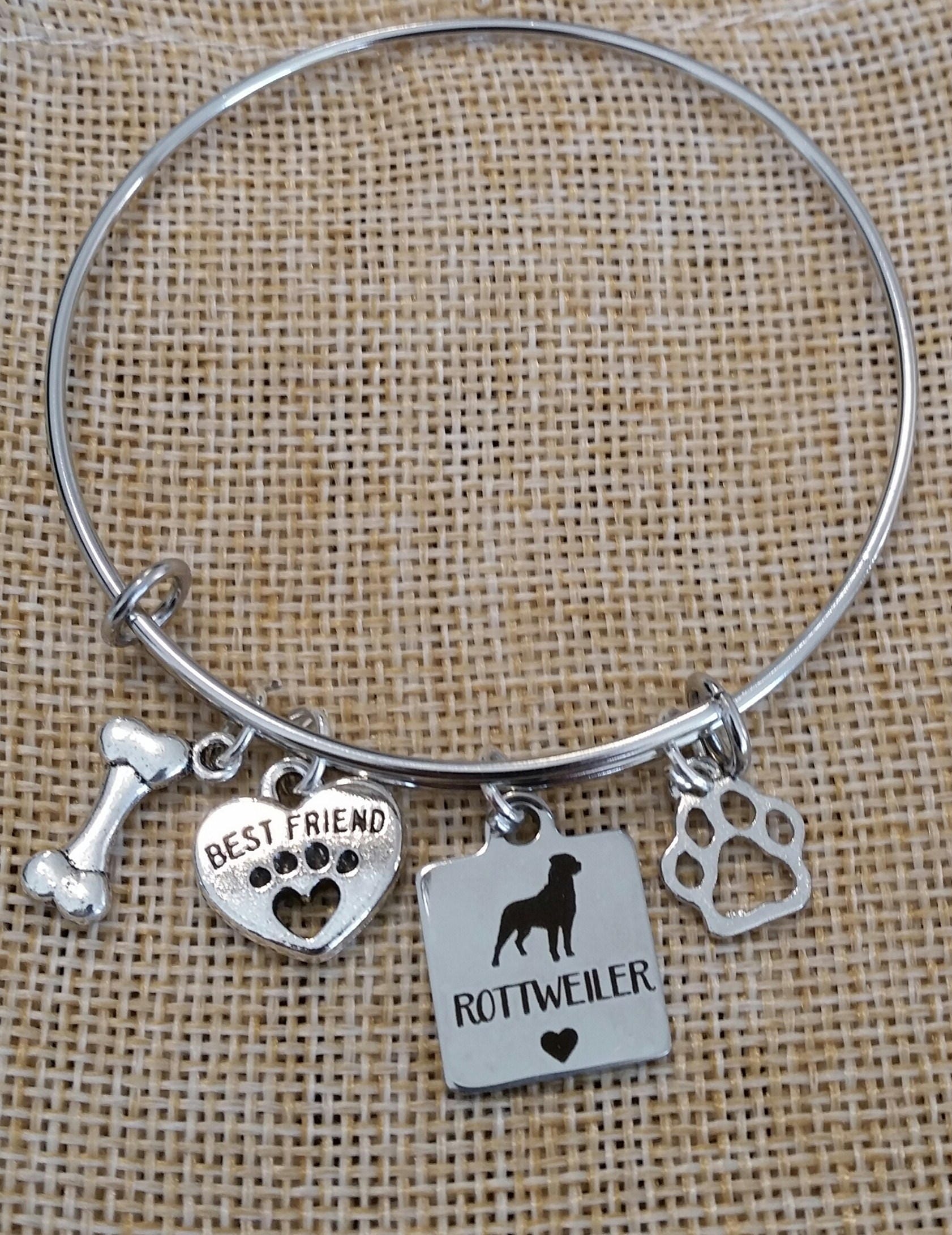 rottweiler bracelet