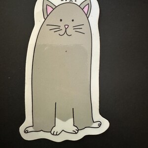 Sticker vinyle Hi Cat pour verre, ordinateur portable, bouteille d'eau, voiture, scrapbooking