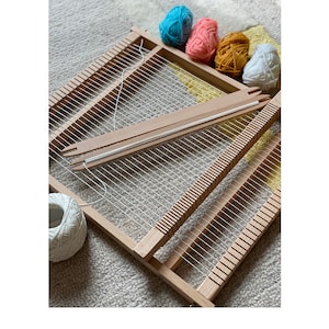 Weaving Loom Kit | Tapestry Weave Table Loom | Lap Heddle Loom Weave Frame Loom | Weaving Loom For Beginners| - DIY