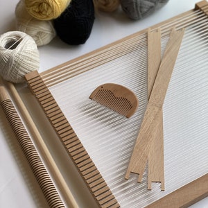 Large Weaving Loom Kit, Tapestry Weave Loom, Lap Heddle Loom Weave Kit Loom , Weaving Looms For Beginners