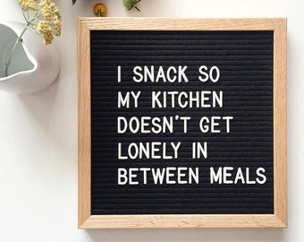10 X 10 Black Felt Letter Board With Easel - Premium Felt Letterboard- 450 White Letters, Numbers, and Symbols. Free Pouch and Stand.