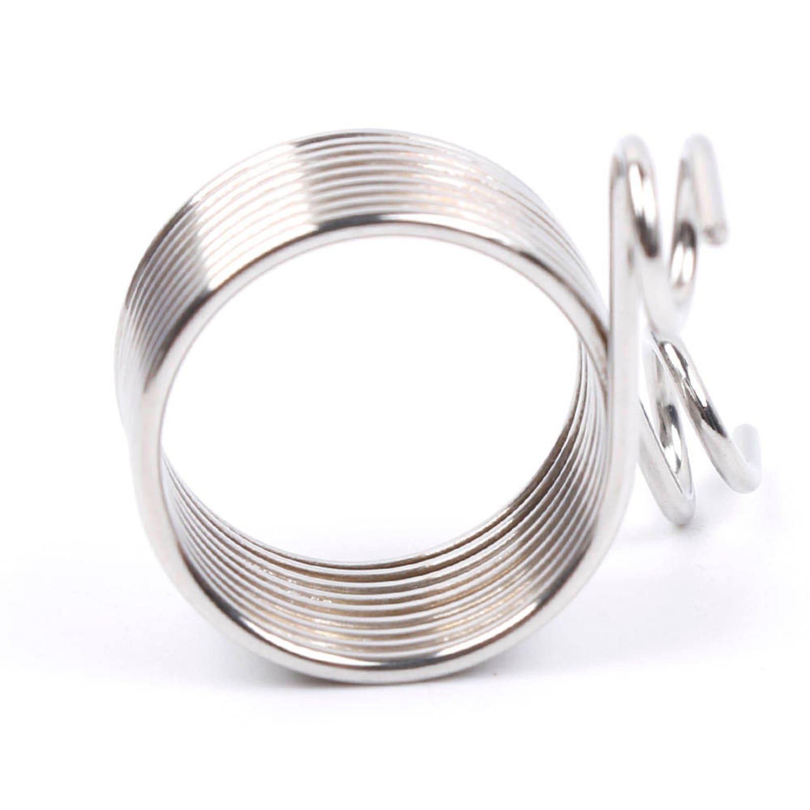 Knitting Ring Tool for Finger 2 Loop Stranded Knit Ring Etsy