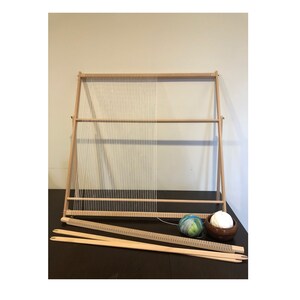 Huge Professional Weaving Loom Kit With Adjustable Stand 89 Cm X 87 Cm ...
