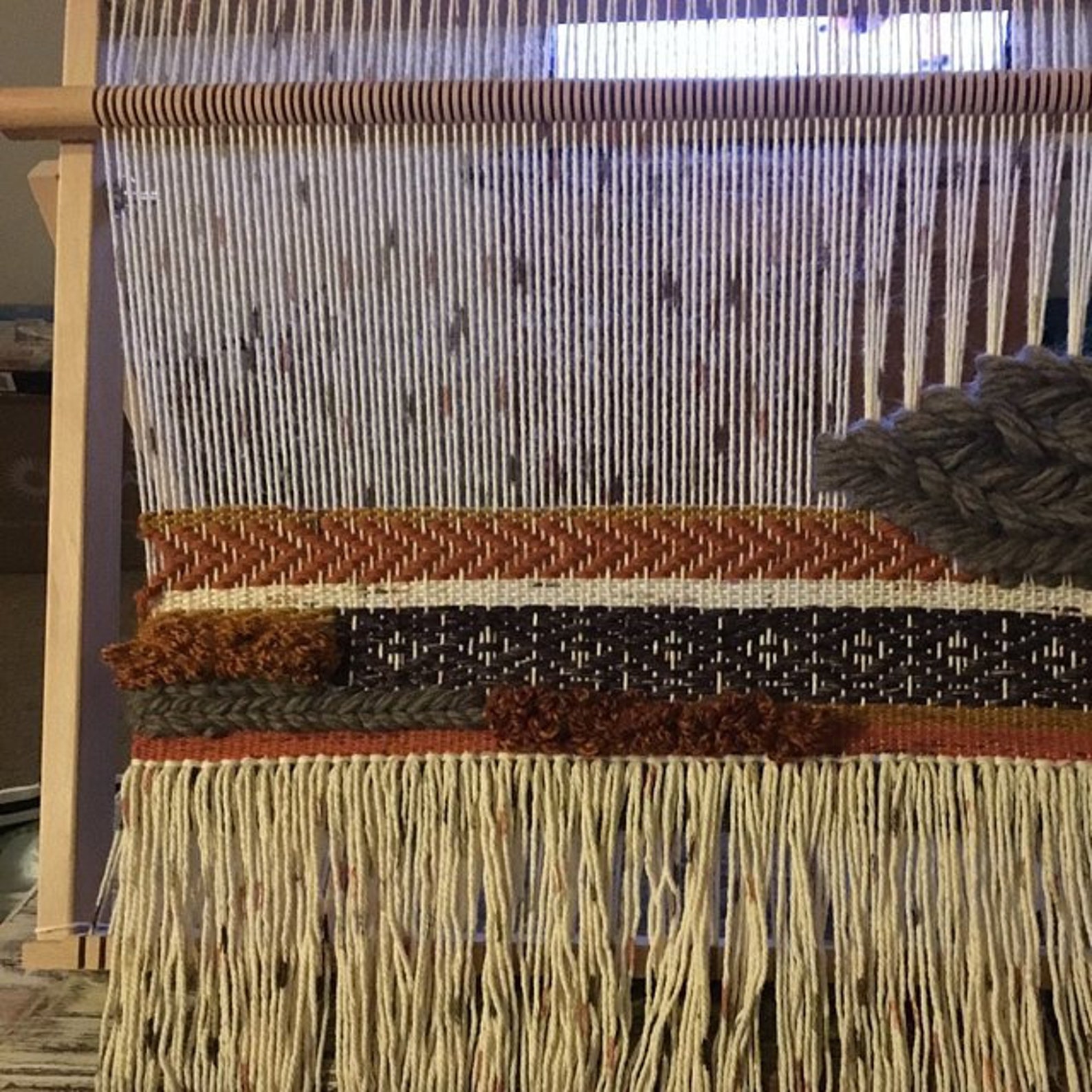 X Large Weaving Loom Kit Also Known as Tapestry Weave Loom Etsy