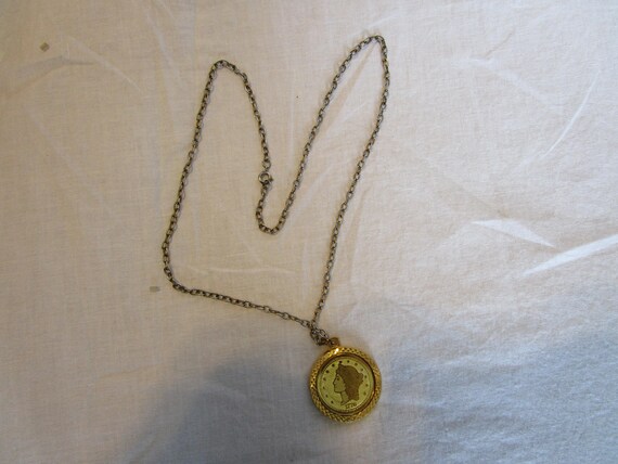 Dollar Gold Eagle Coin Pendant 