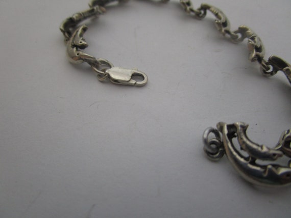 Vintage Sterling Silver Mother & Child Jumping Do… - image 4