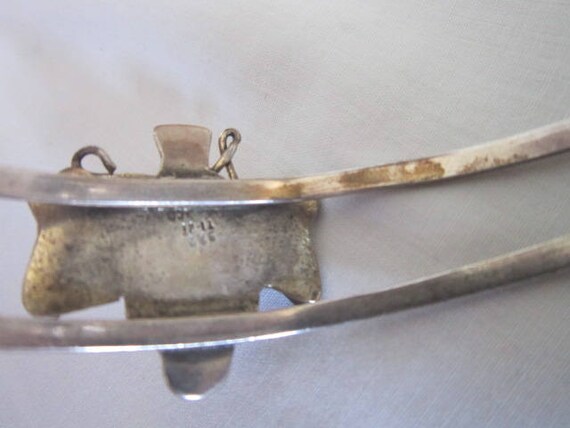 Antique Taxco Mexico TI-01 Sterling Silver Artist… - image 4