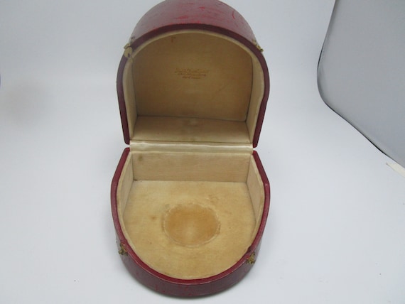Antique Pocket Watch Jewelers Watch Case Black St… - image 4