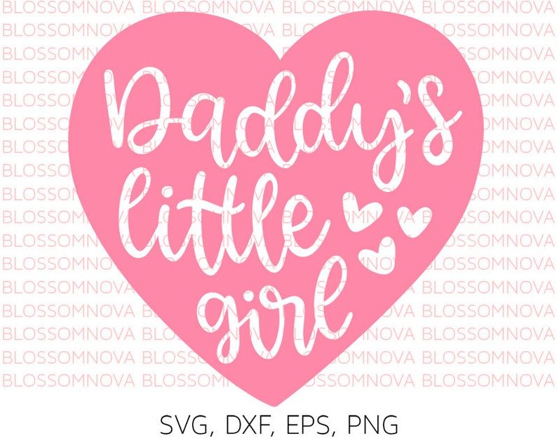 Download Daddy's little girl svg baby onesie design for | Etsy
