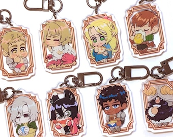 Delicious! : 2inch Acrylic Charms