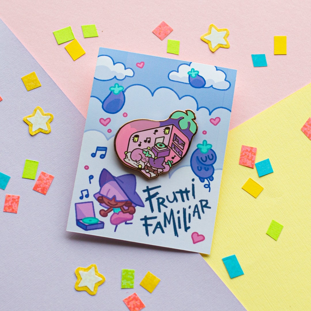 Peach Enamel Pin, Rose Gold Enamel Pin, Fun Enamel Pin, Isometric Enamel  Pin, Fruit Pin, Cute Pin 