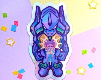 Unit 01 Sticker: Holographic Sticker