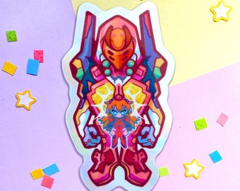 Unit 02 Sticker: Holographic Sticker