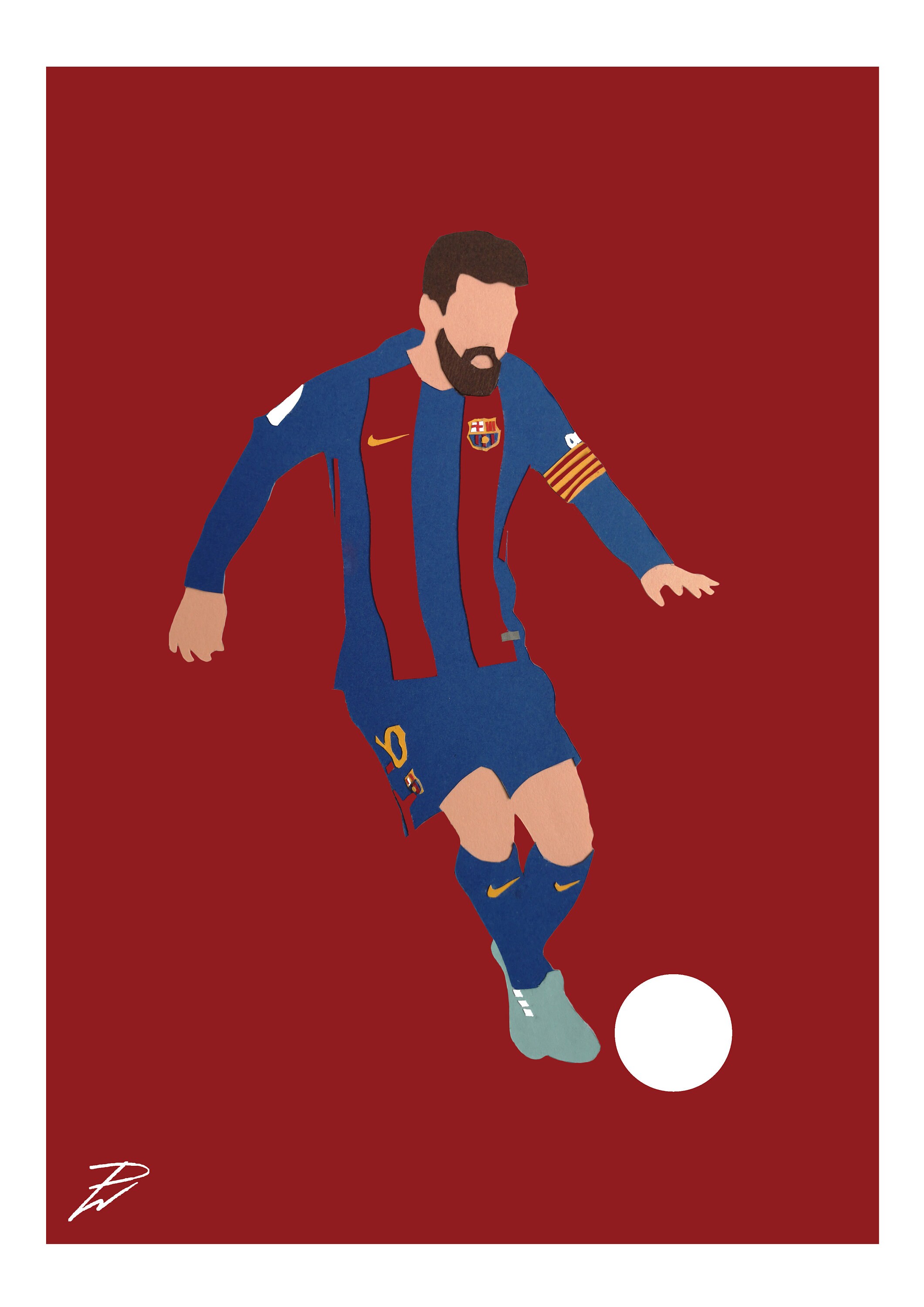 LIONEL MESSI LMSI03 POSTER PRINT A4  A3 BUY 2 GET 3RD FREE 