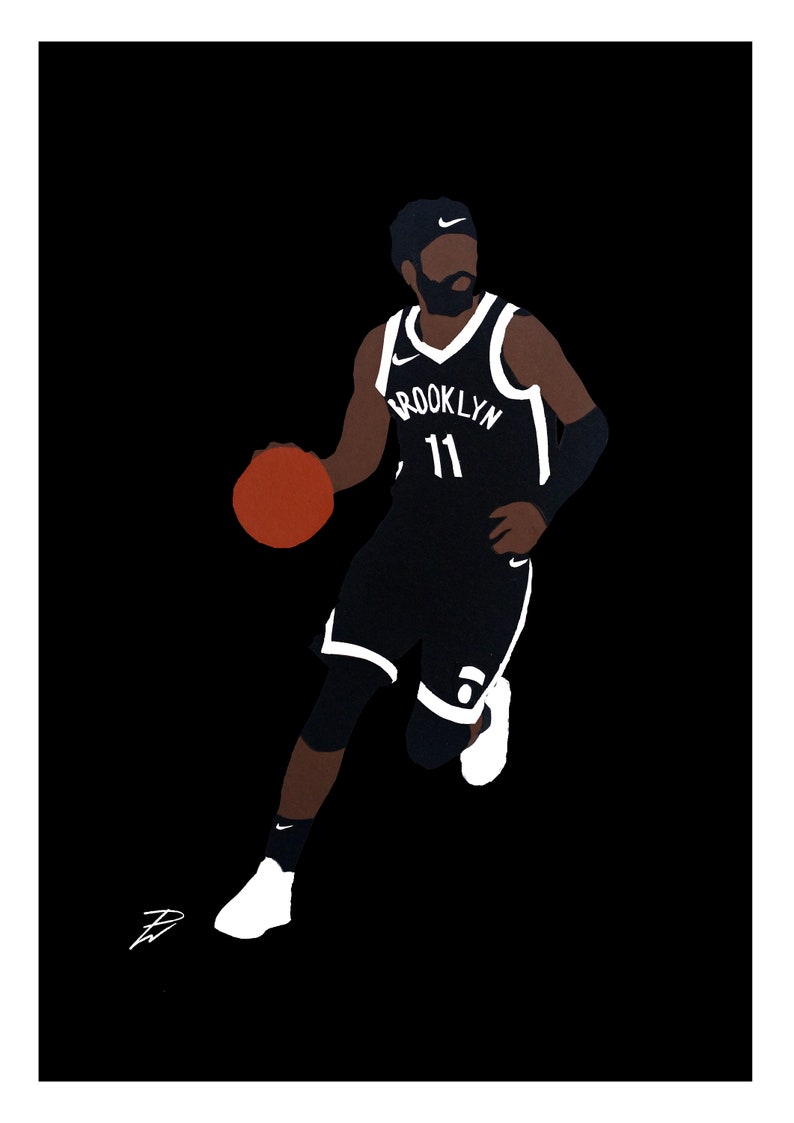 Kyrie Irving Poster Print. A4/A3 Kyrie Iving Kyrie Lebron - Etsy