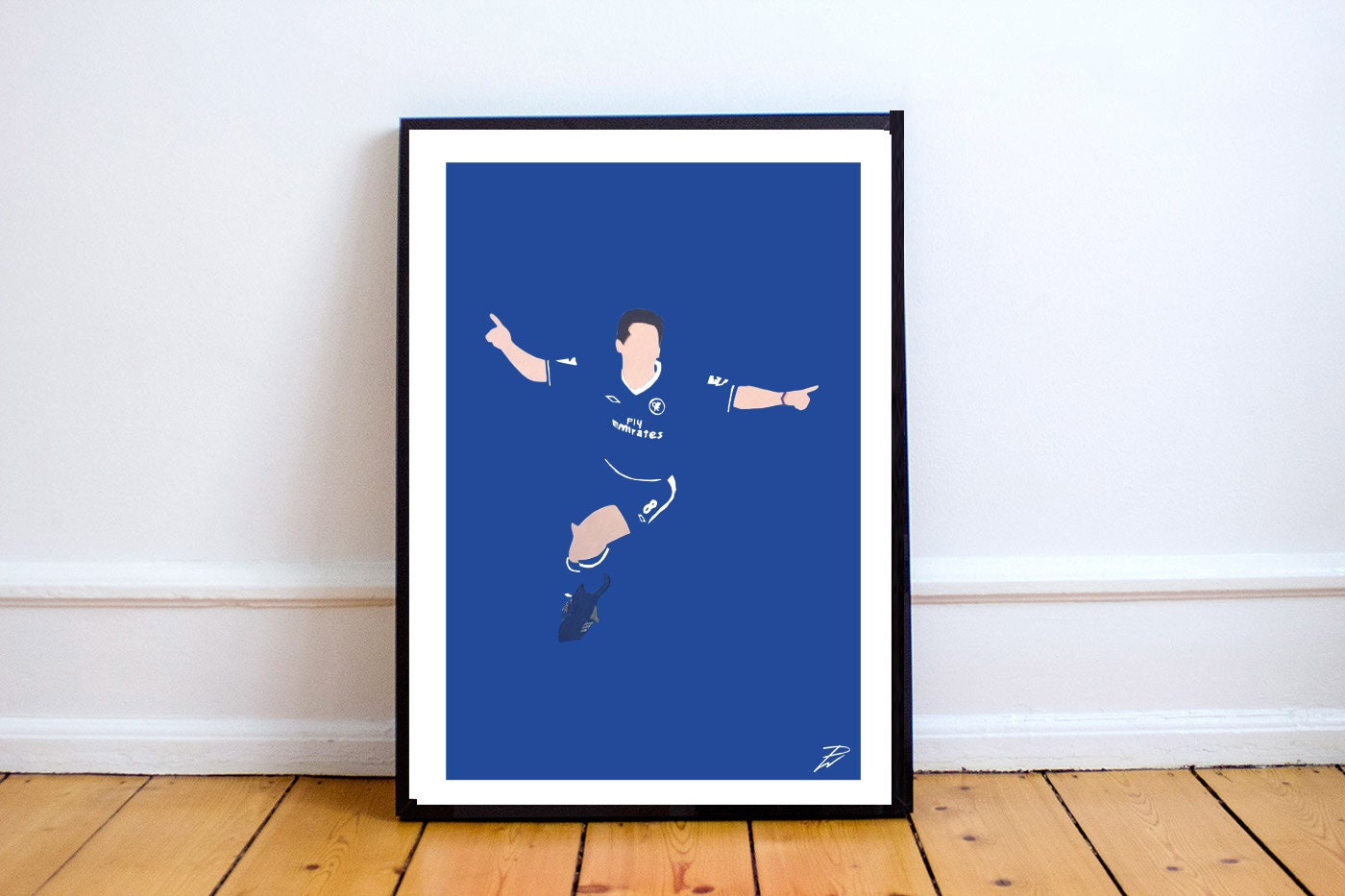 Chelsea FC Art Print Nutty CFC the Blues Stamford 