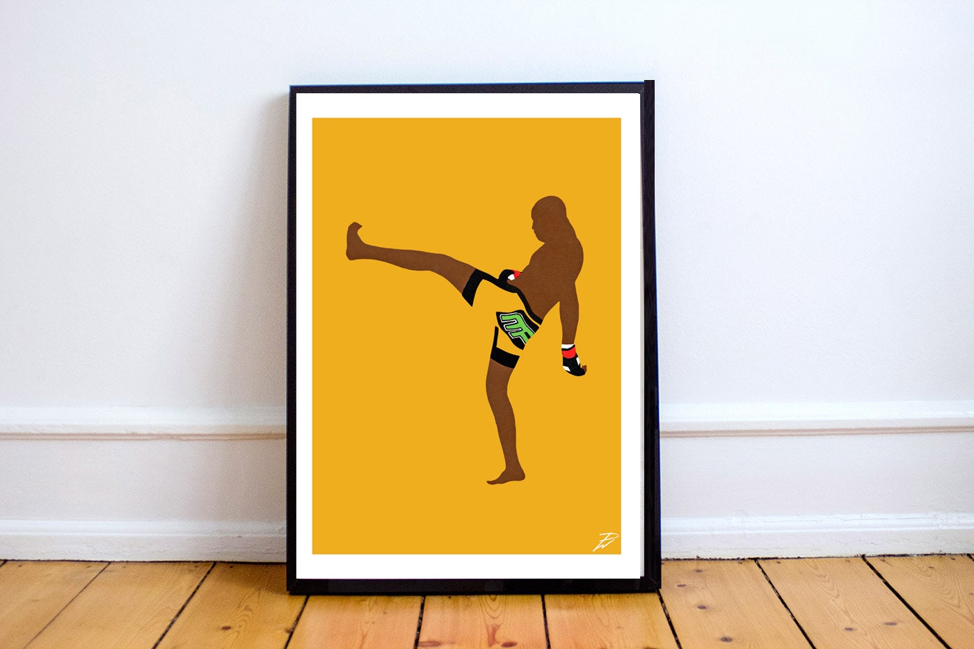 Anderson Spider Silva 4LUVofMMA Poster new MMA wall art