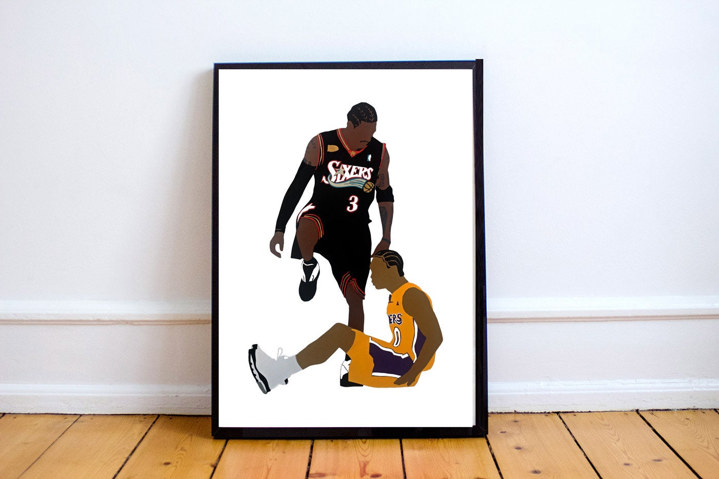 Allen Iverson 'the Stepover' Poster Print. A4/A3 - Etsy Australia Allen Iverson 'the Stepover' Poster Print. A4/A3 - Etsy Australia