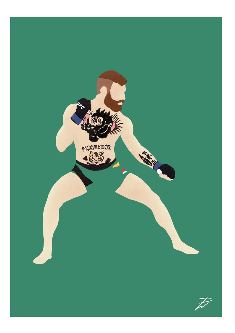 Conor Mcgregor Poster Print 2020. A4/A3 Conor Mcgregor UFC - Etsy
