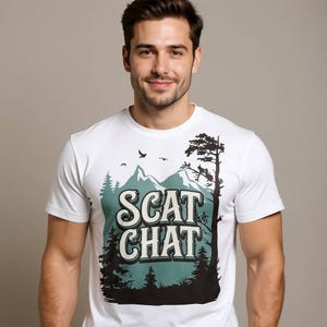 Scat chat woodland wildlife tee