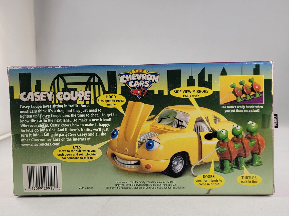 Chevron Cars Collection Vintage Toys Casey Coupe Etsy
