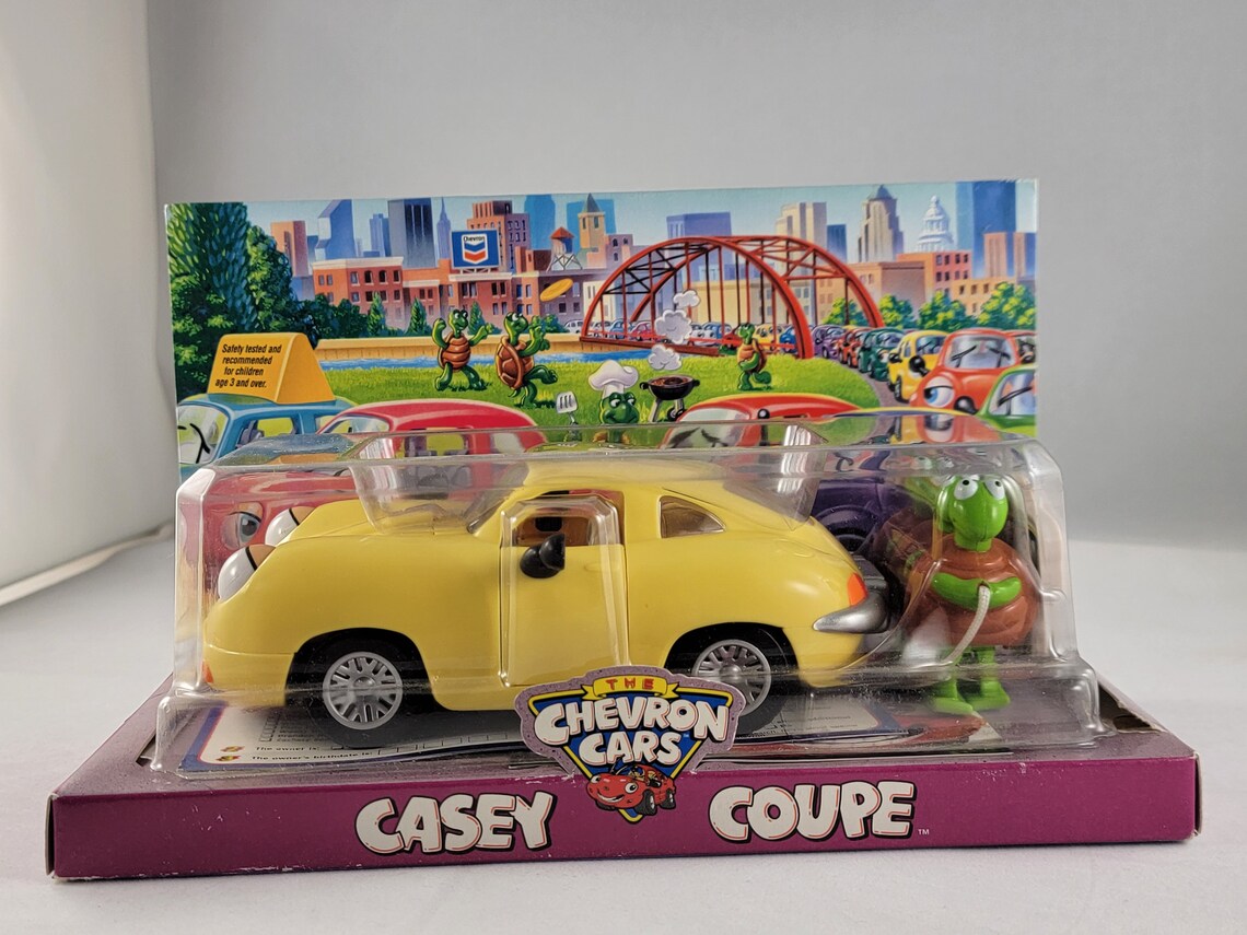 Chevron Cars Collection Vintage Toys Casey Coupe Etsy