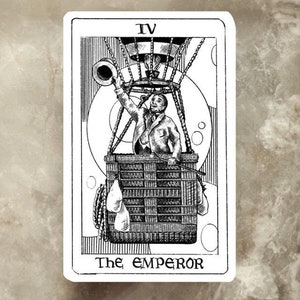 Der Imperator, "Der Zauberer von Oz" Tarot Karte Druck