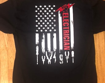 American electrician shirt