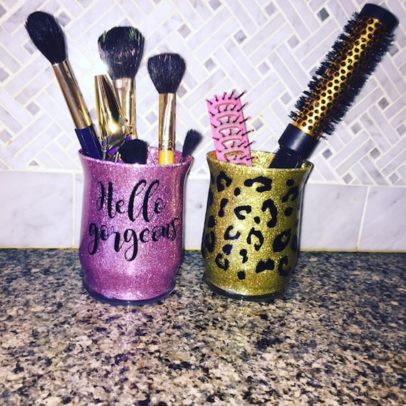 Personalized Make up Brush Holders Large 