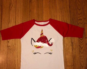 Unicorn santa