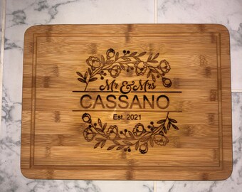 Personalized cutting board