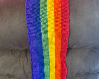 Pride Rainbow Scarf
