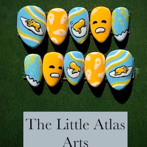 Custom Nerdy Press on Nails