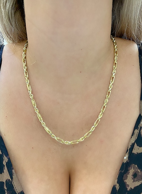 4mm 24 sale inch gold chain