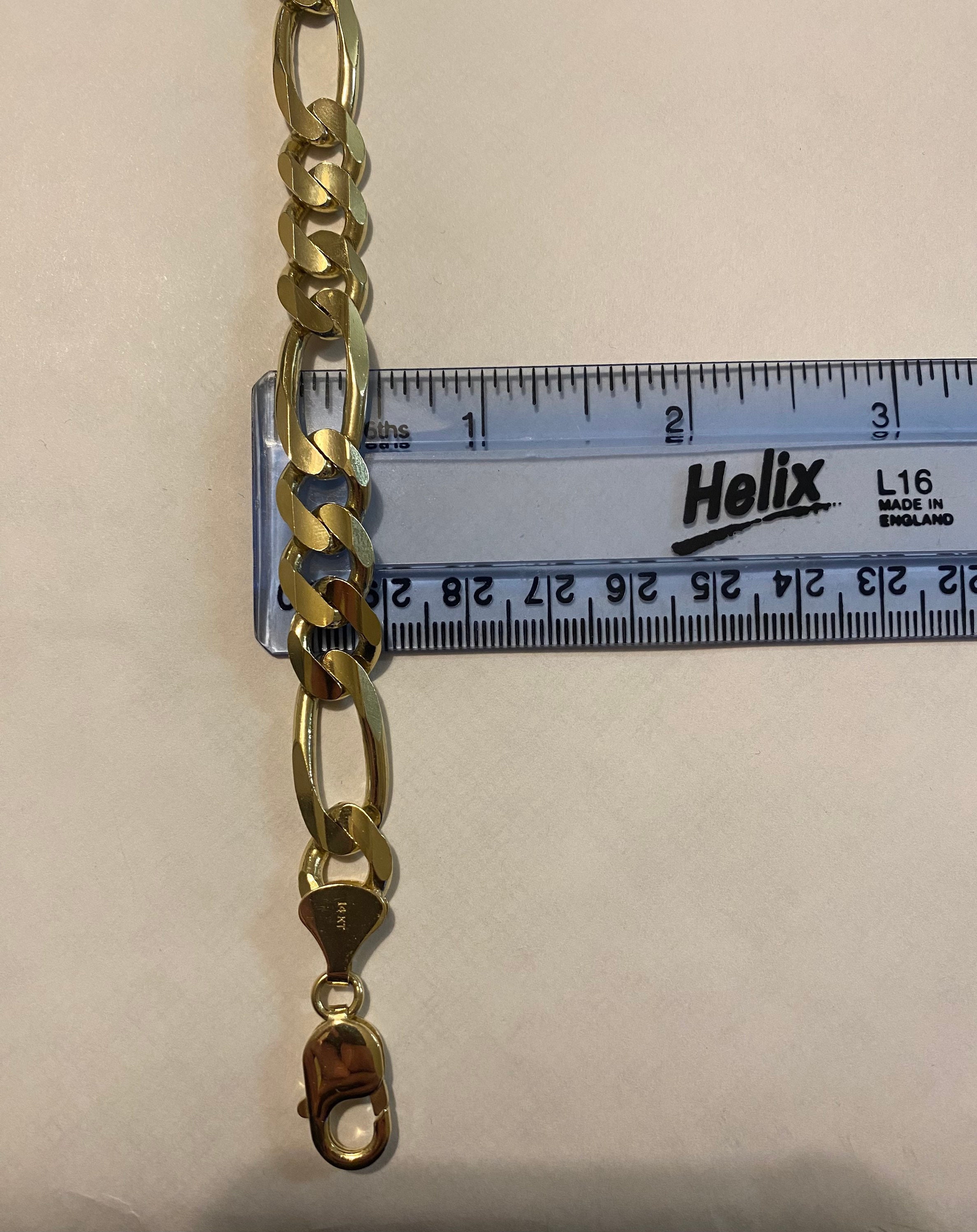 Pulsera De Cadena "Fígaro" - Oro Amarillo 18KT Una Joya Clásica Que Nunca Pasa De Moda. Esta Pulsera Elaborada En Oro Amarillo De 18KT Destaca Por Su Diseño "Fígaro", Símbolo De
