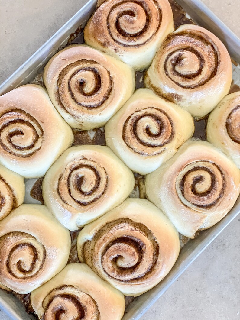 DIY Cinnamon Roll Kit Baking Box Gift Set Date Night Party Etsy