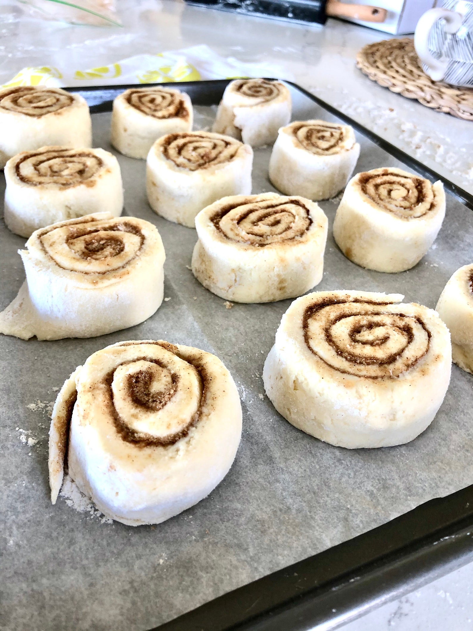 SET OF 2 Gluten Free DIY Cinnamon Roll Kits Baking Kit Women Etsy