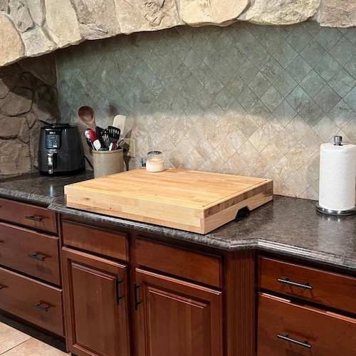 Sink Cover Butcher Block Cutting Board FREE SHIPPING Etsy