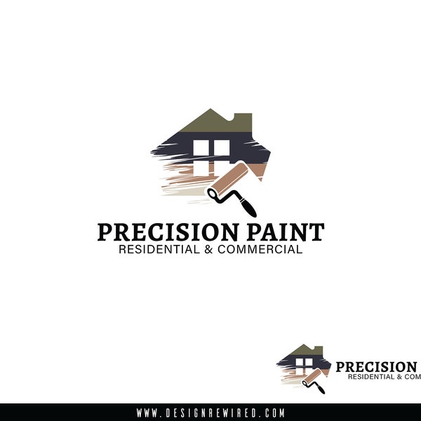 Premade Logo · Painting Logo · Residential Commercial Painting · Interior & Exterior · Branding · Small Business Branding · Digital Files