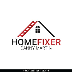 Premade Logo Handyman Logo Home Repair Logo Home Maintenance Logo Small Business Logo Masculine Branding image 1
