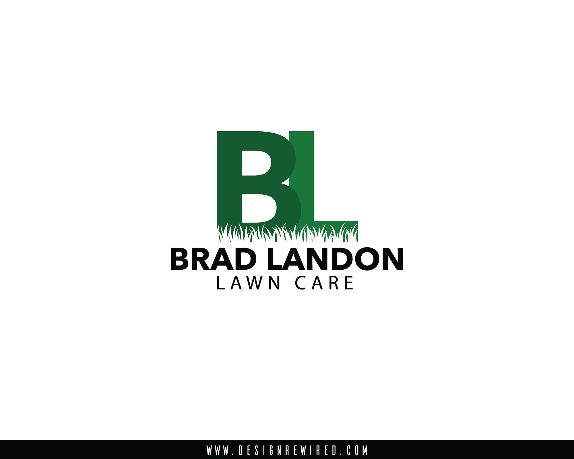 Premade Logo Set, Lawn Care Logo, Landscaping Company Logo, Mowing