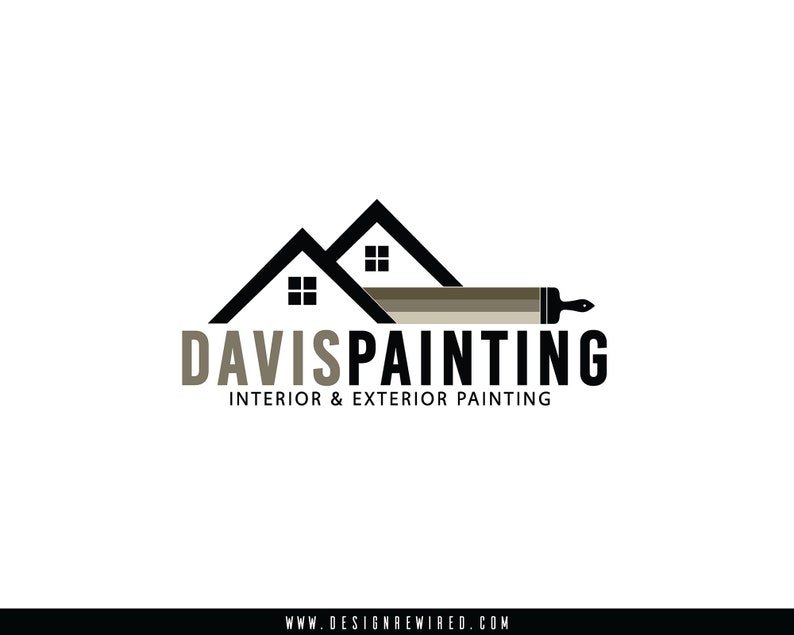 Premade Logo Painting Logo Residential Commercial Painting Interior