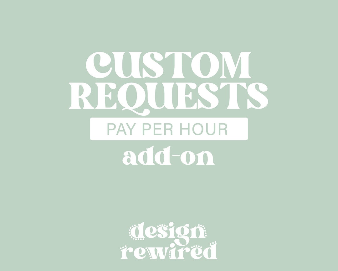 Custom Request - Etsy