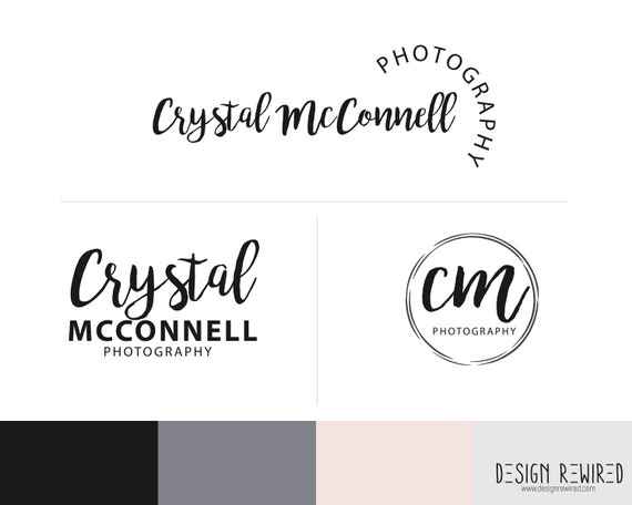 Premade Logo Business Logo Photography Logo Small Etsy