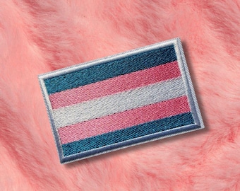 Trans-Flaggen-Aufnäher