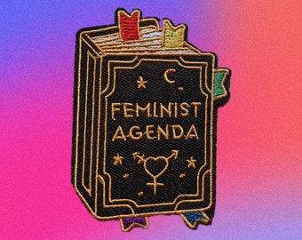 Parche bordado de la Agenda Feminista